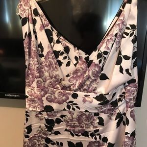 Multicolor silk like blouse